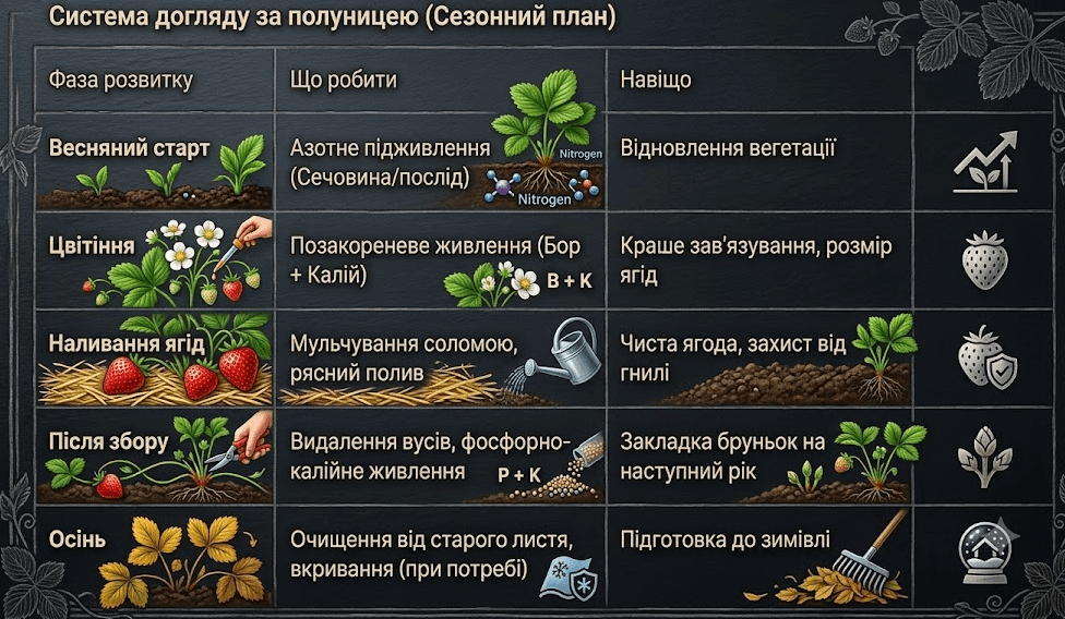 Вирощування полуниці