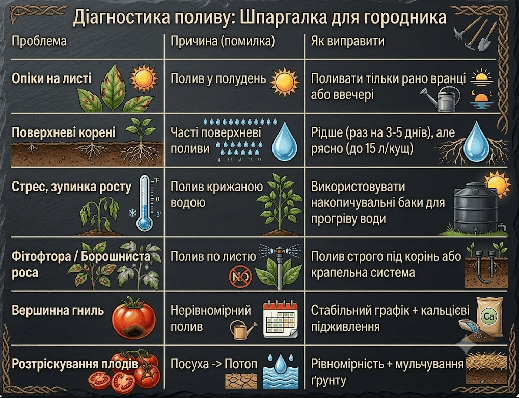 7 помилок поливу в липні