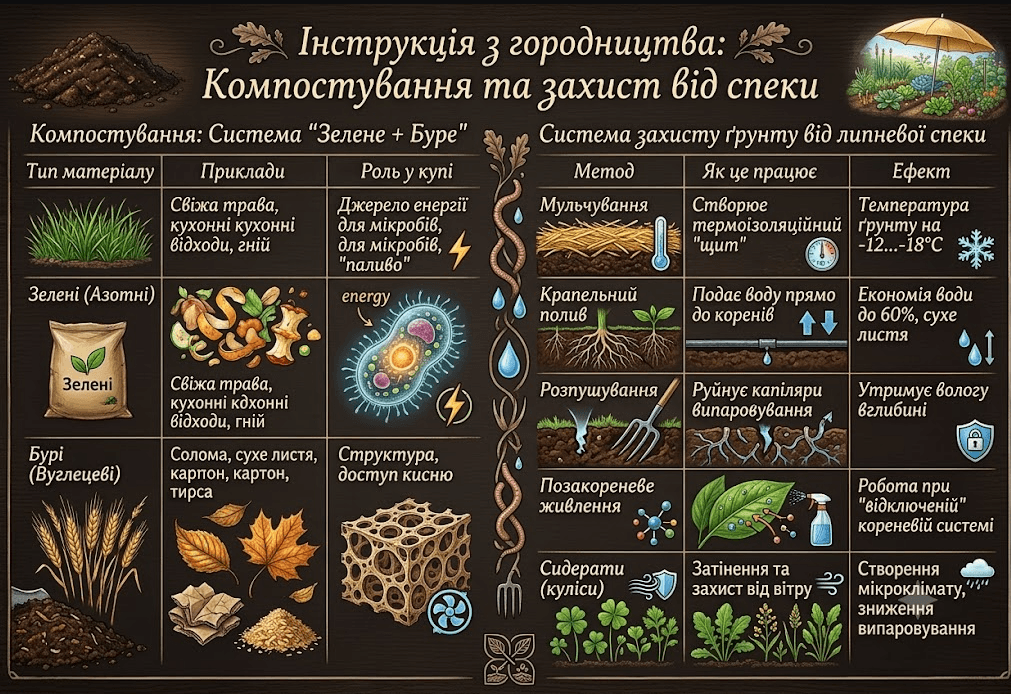 Як захистити ґрунт від спеки